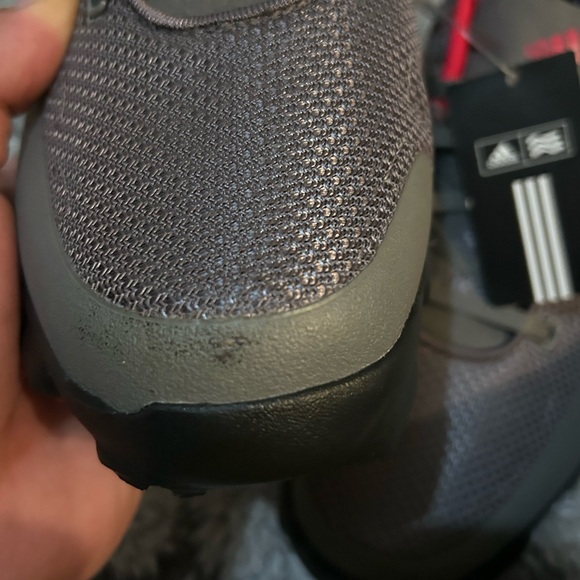 NEW Adidas Crossflex Men's Golf Shoes Iron / Black Red Size Size 8.5 Q46613 NWT - Picture 7 of 11